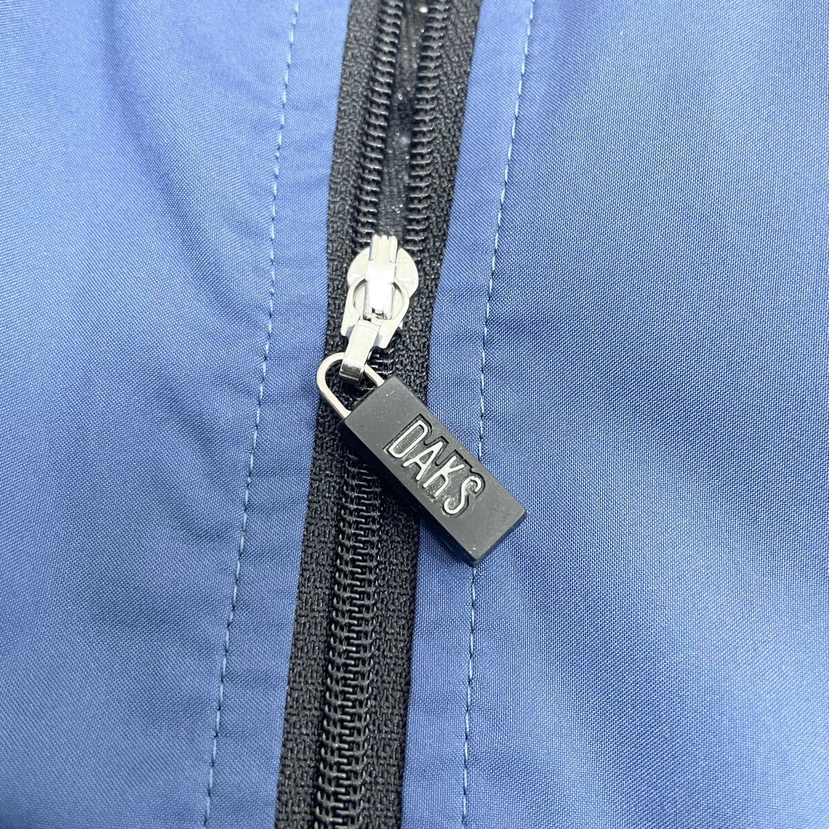 DAKS GOLF 半袖 ハーフジップ ポリエステルシャツ_画像8