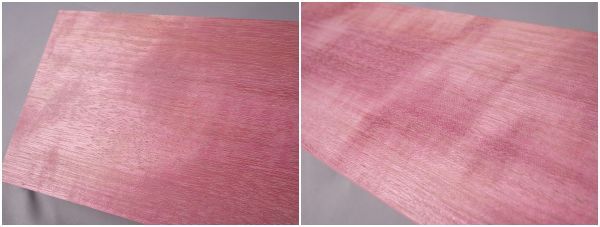 ●パープルハート③　板材　C●【36mm(厚)×122mm(巾)×450mm(長)】【483-11】