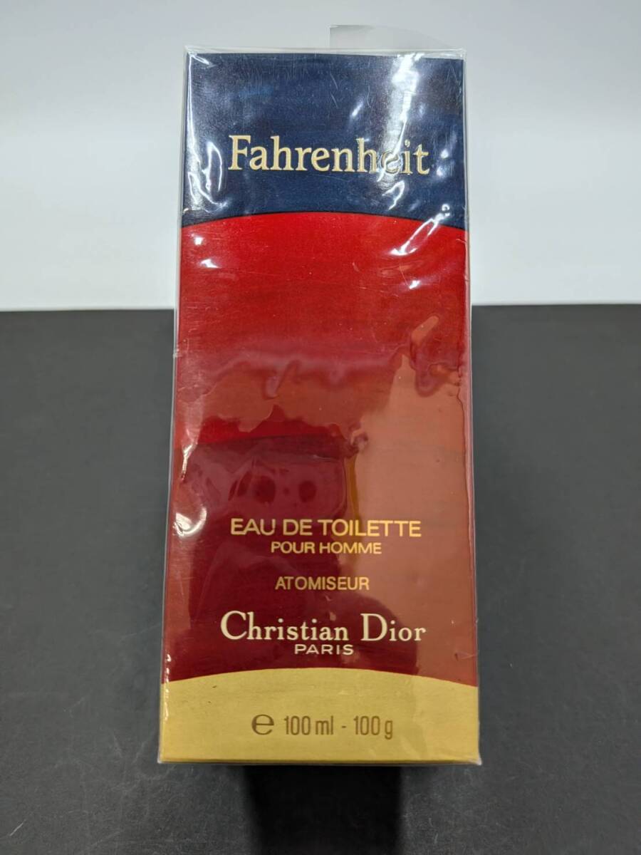 【5420】【残量85%以上】 Christian Dior Fahrenheit EAU DE TOILETTE 100ml ディオール_画像1
