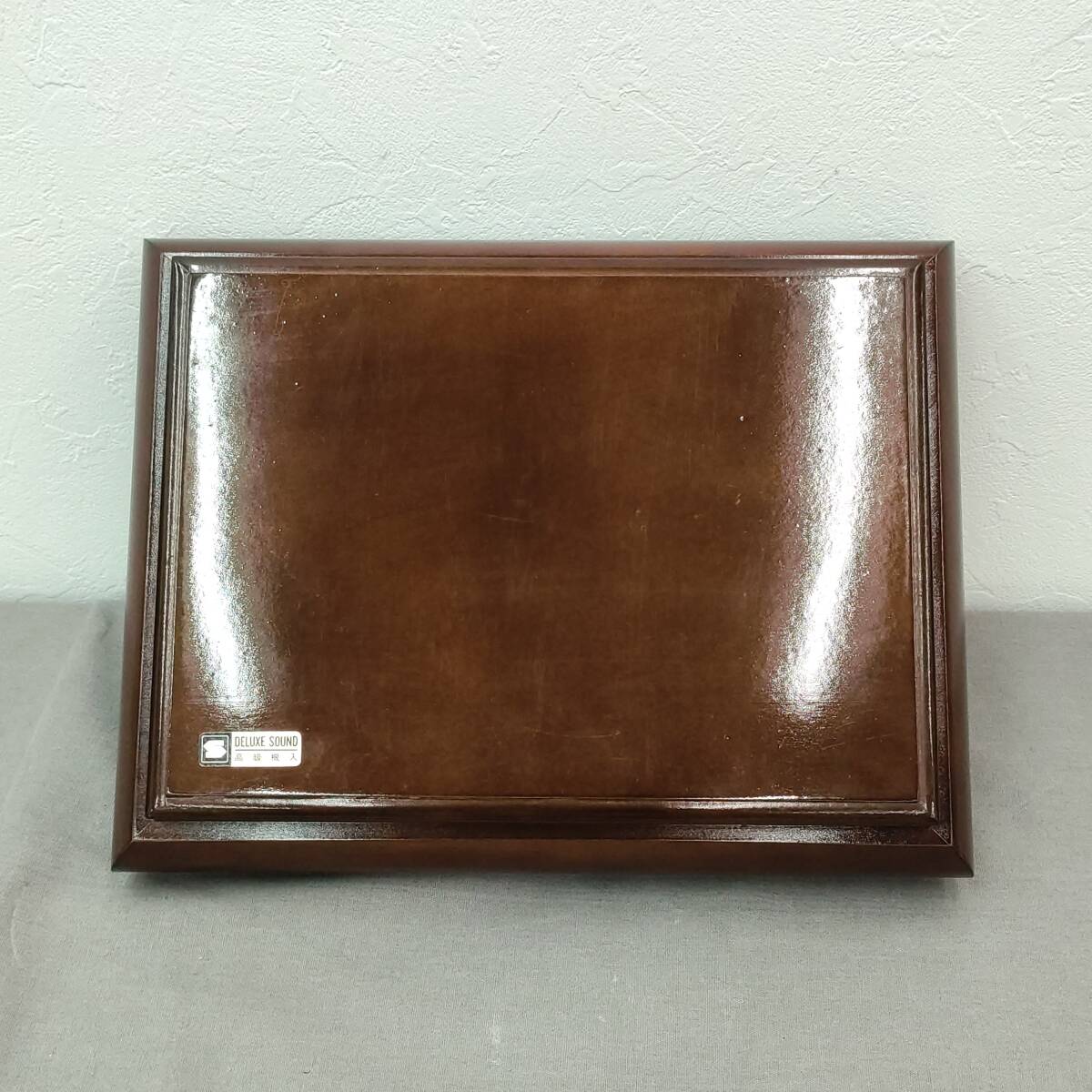 071017 GZ-08106 Sankyo солнечный kyo- музыкальная шкатулка имеется jue Reebok s из дерева сделано в Японии работа товар 