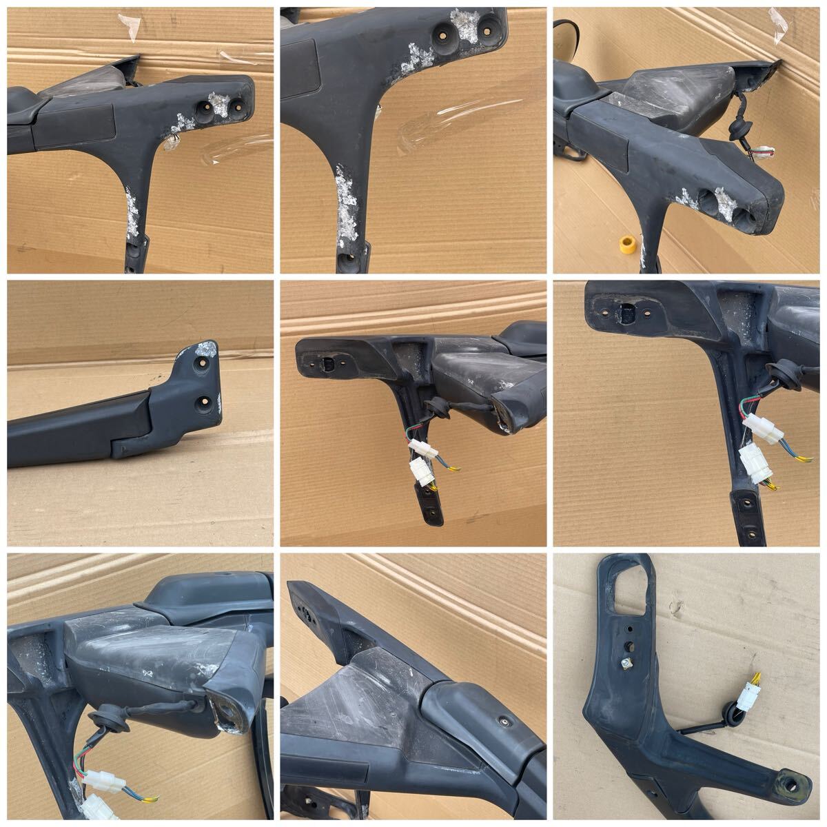 125 оригинальный Mitsubishi Fuso Super Great хромированные зеркала зеркало заднего вида зеркало крепление, опора зеркало крепление, опора левый и правый в комплекте 