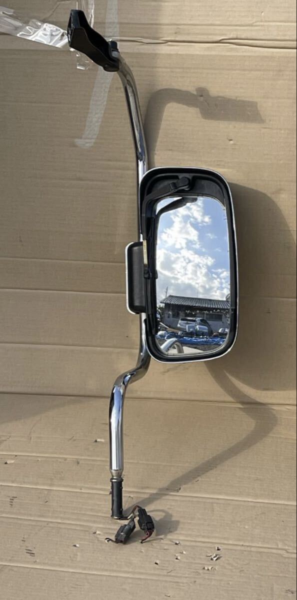 116 Mitsubishi Fuso Super Great хром зеркало, зеркало заднего вида, зеркало крепление, опора, хром зеркало заднего вида крепление, опора (2 шт. комплект ) зеркало break 1