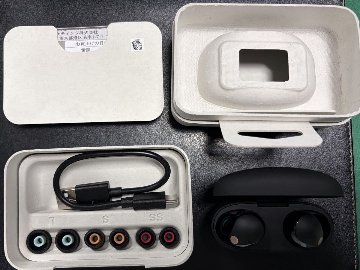 ソニー SONY ワイヤレスイヤホン WF-1000XM5 ブラック_画像8