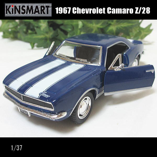 1/38シボレー/カマロ/1967CamaroZ-28/(ネイビー)/キンスマート/KINSMART/ダイキャストミニカー_画像5
