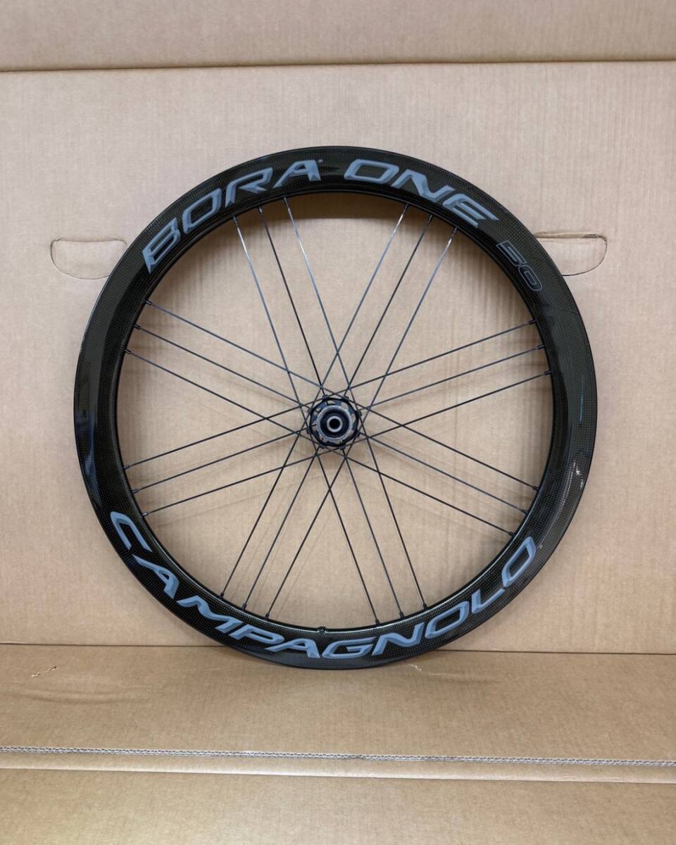 【前後セット】Campagnolo BORA ONE DISC 50 TU USB ダークラベル_画像2
