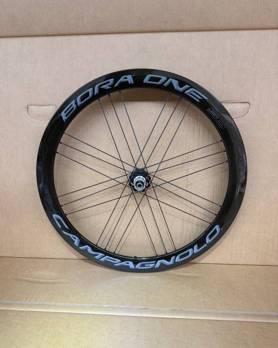 【前後セット】Campagnolo BORA ONE DISC 50 TU USB ダークラベル_画像3
