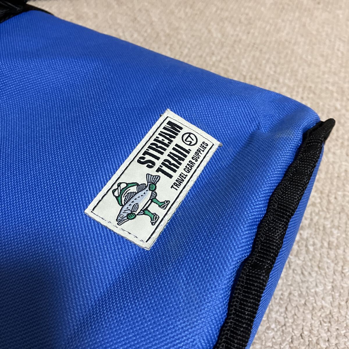 STREAM-TRAIL ストリームトレイル 縦型保冷バック ショルダーベルト付 / 磯 魚運搬 キャンプ ショアジギング _画像3