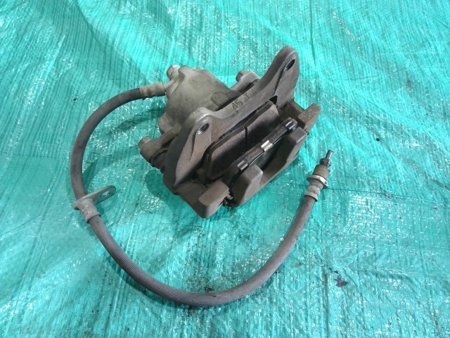 スバル M401F デックス 純正 フロント ブレーキ キャリパー ローター ベンチ 14インチ 左右セット ダイハツ 流用等 ジャンク品_画像3