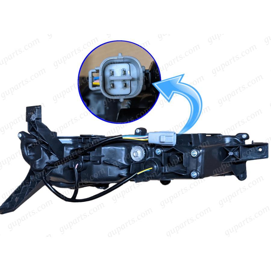 レクサス RX R1.8～ LED 左 フォグランプ デイライト 81220-48060 助手席 側 RX300 RX450h RX450hL 20系 後期 標準 バージョンL Fスポーツ_画像3