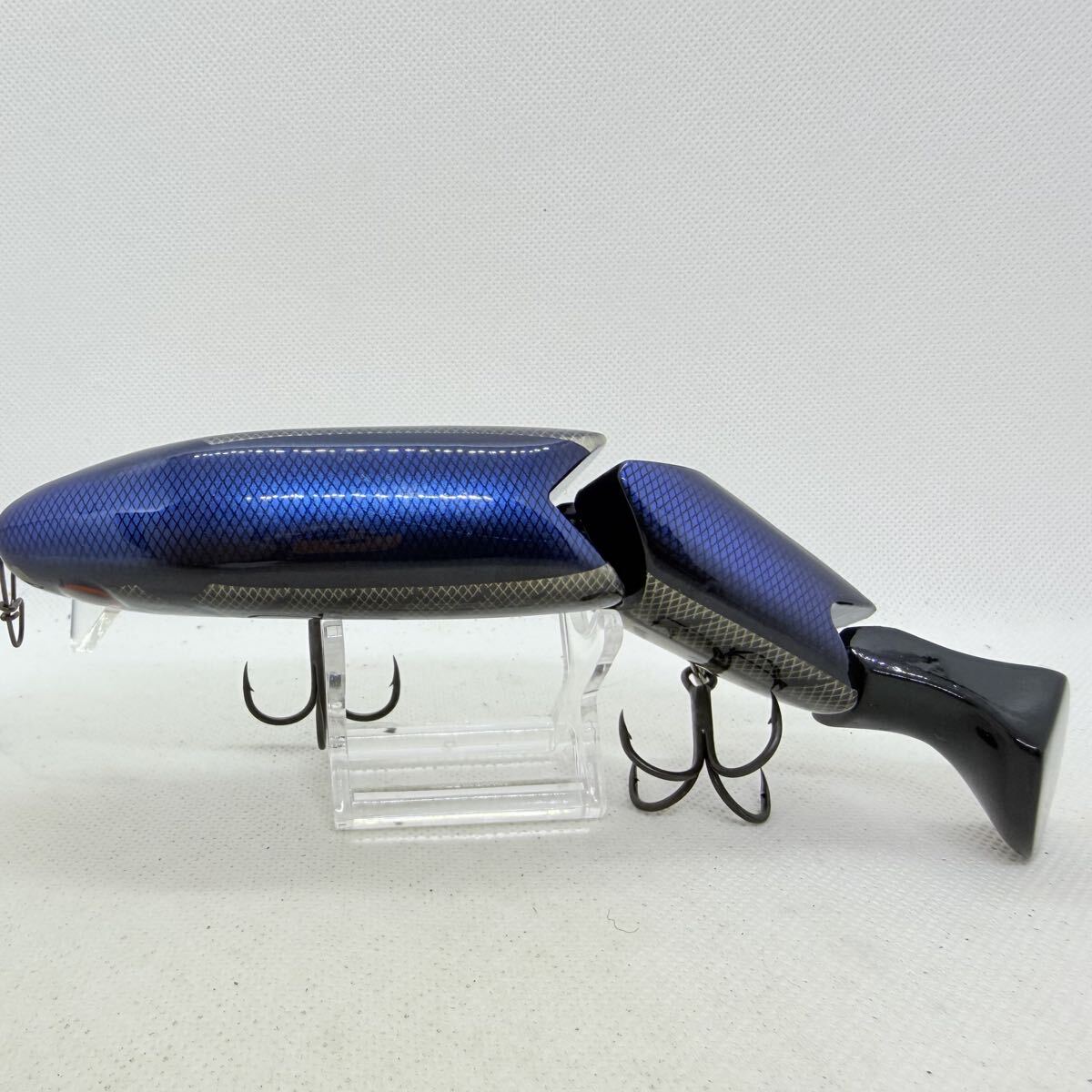 送料無料 美品『エバーグリーン ティンバーフラッシュ ノイジーダックス ブラックボーン』EVERGREEN TIMBERFLASH Noisy Dachs ビッグベイト_画像9