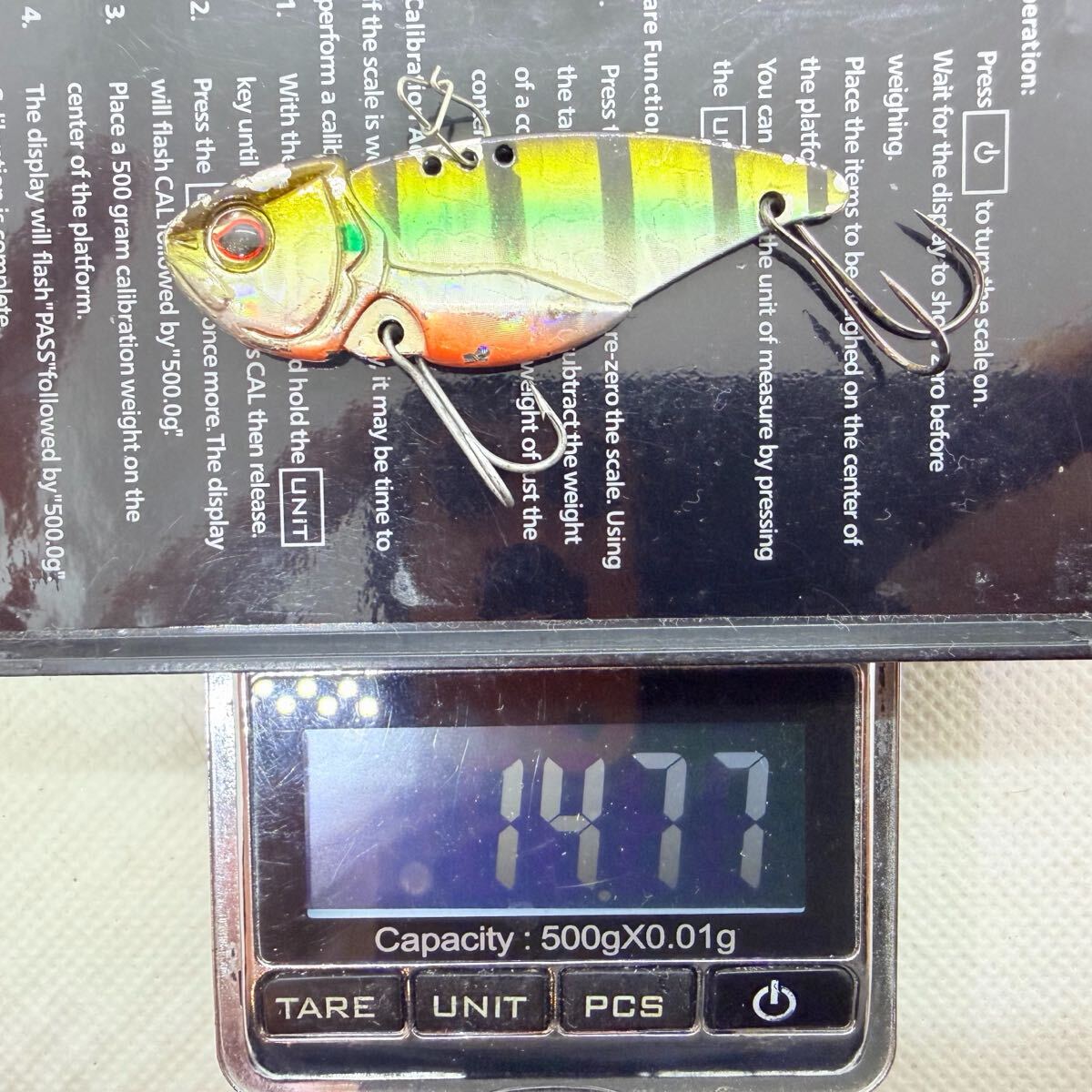 送料無料『エバーグリーン リトルマックス 6個セット 実測10g/11g/14g』EVERGREEN LITTLE MAX メタル バイブレーション メタルバイブ_画像6