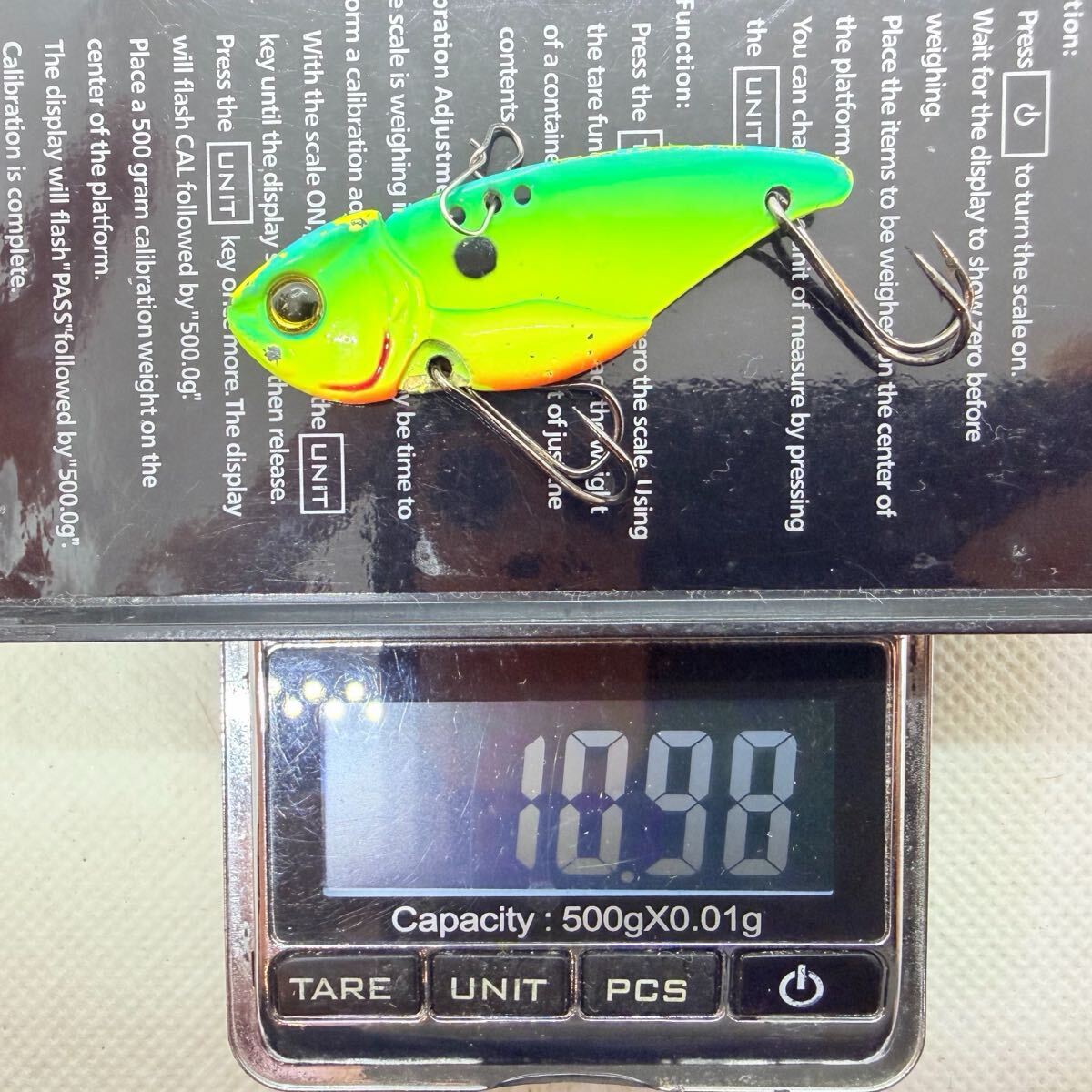 送料無料『エバーグリーン リトルマックス 6個セット 実測10g/11g/14g』EVERGREEN LITTLE MAX メタル バイブレーション メタルバイブ_画像7