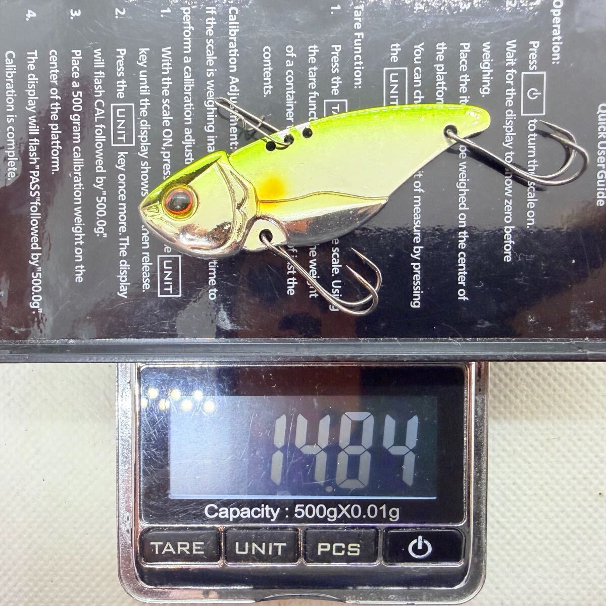 送料無料『エバーグリーン リトルマックス 6個セット 実測10g/11g/14g』EVERGREEN LITTLE MAX メタル バイブレーション メタルバイブ_画像9