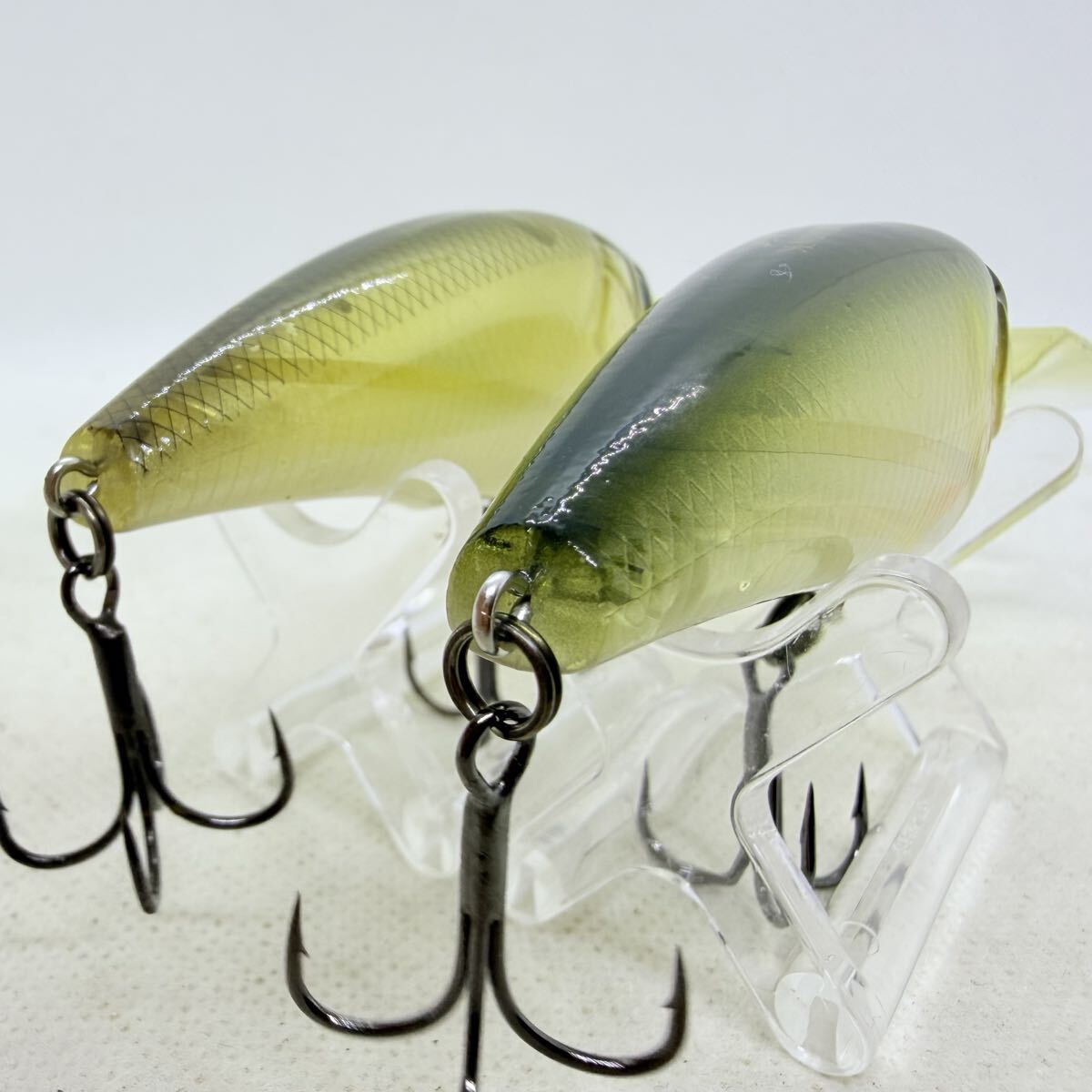 送料140円・美品『イマカツ イマカツクランク IK420BWK MOZAiC 2個セット』IMAKATSU CRANK IKクランク IK420 BWK IK モザイク 琵琶湖_画像3