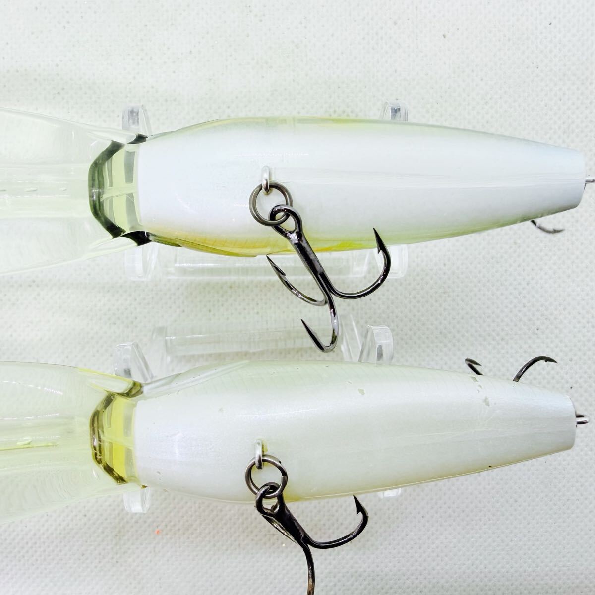 送料140円・美品『イマカツ イマカツクランク IK420BWK MOZAiC 2個セット』IMAKATSU CRANK IKクランク IK420 BWK IK モザイク 琵琶湖_画像6