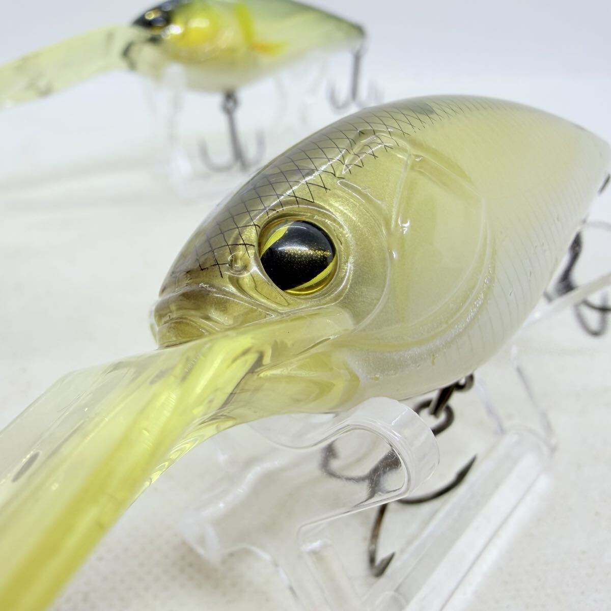 送料140円・美品『イマカツ イマカツクランク IK420BWK MOZAiC 2個セット』IMAKATSU CRANK IKクランク IK420 BWK IK モザイク 琵琶湖_画像7