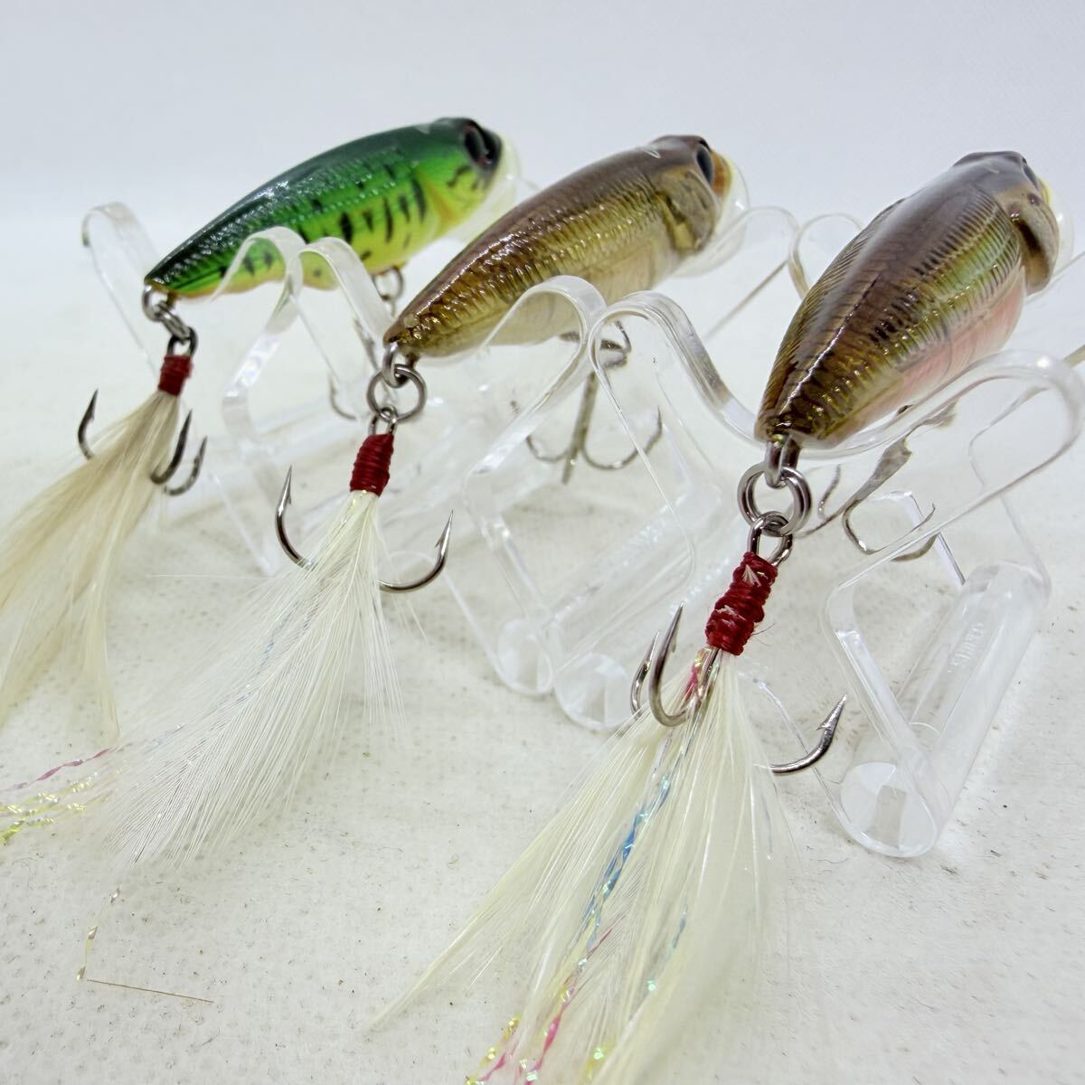 送料無料・美品『ダイワ TDポッパー ゼロ 3個セット』DAIWA T.D. POPPER ZERO ポッパー トップウォーター_画像3