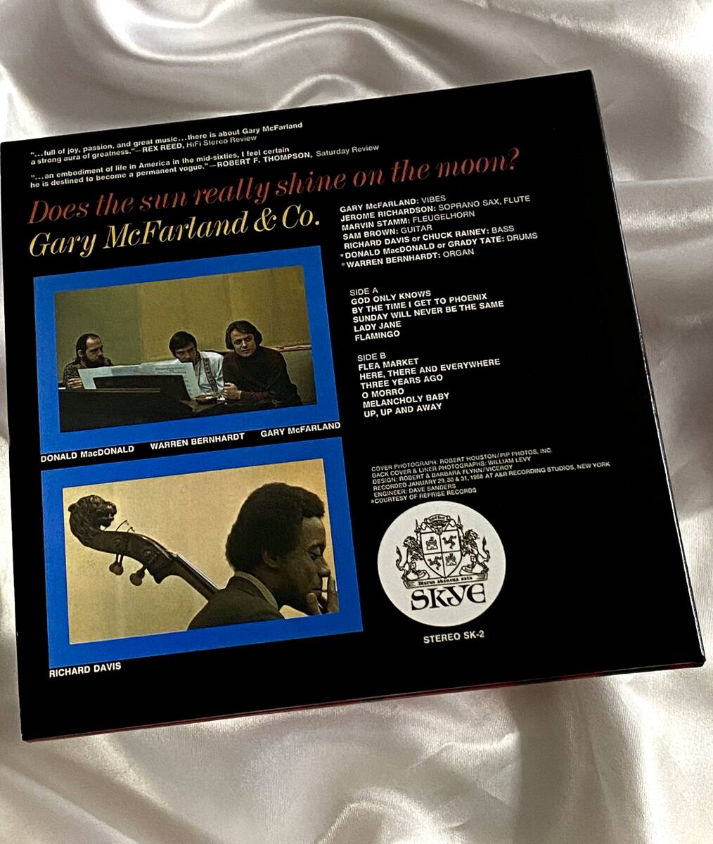 初回生産限定 日本盤 Obi ●Gary McFarland & Co. / Does The Sun Really Shine On The Moon?　ゲイリー・マクファーランド　● 2003年_画像7