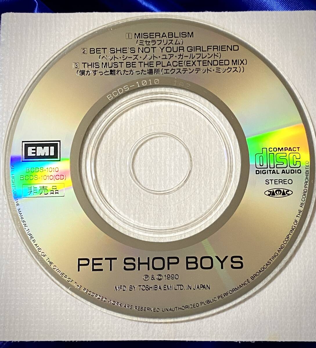 日本盤 JAPAN OBI ● Pet Shop Boys / Behaviour ペット・ショップ・ボーイズ / ビヘイヴィアー 薔薇の旋律 ●1990年 TOCP-6440 _画像9