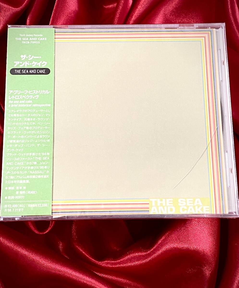 新品 見本 日本盤 SEALED PROMO JAPAN ● The Sea And Cake / A Brief Historical Retrospective　ザシーアンドケイク ●1996年 TKCB-70952_画像1