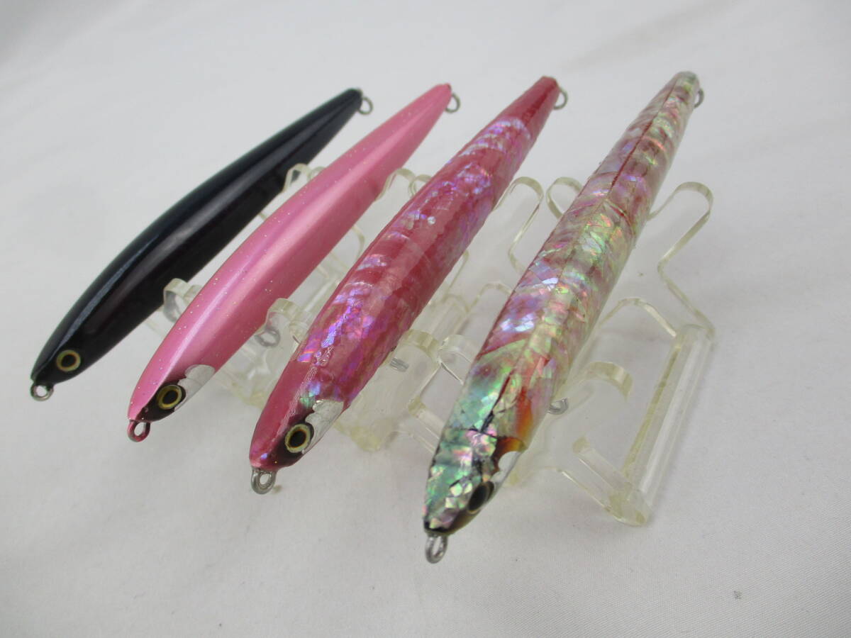 シマノ■トライデント 115S×4個セット (A) アワビ貼りあり_画像1