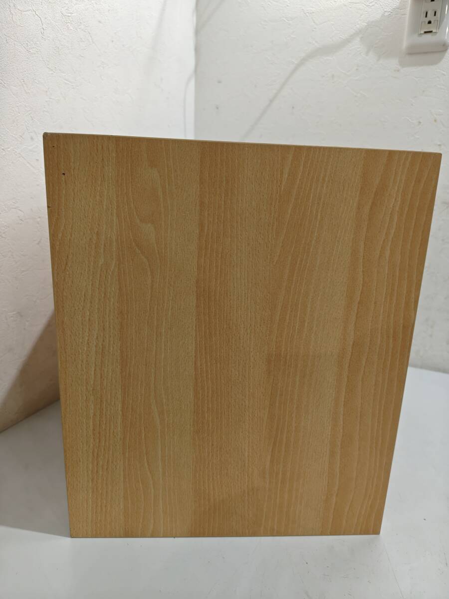 71394★木目 キューブボックス 2段 35×29×高さ35㎝_画像9