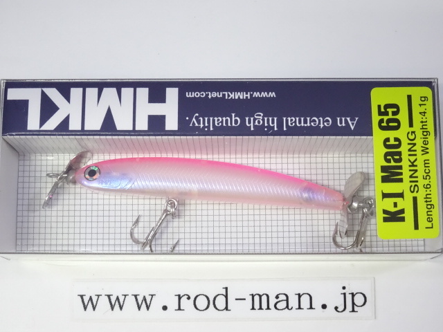 ハンクル★HMKL★K-1Mac 65(ケイワンマック 65)★#ピンクパール_画像1