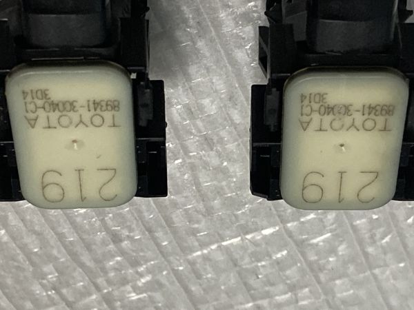 クラウン用 バックソナーセンサーのみ 89341-30040-C1 DAA-AWS210 トヨタ純正部品2個セットNo2_画像3