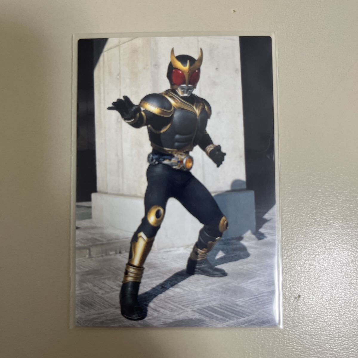 カルビー仮面ライダーカードR 992 仮面ライダークウガアメイジングマイティ_画像1