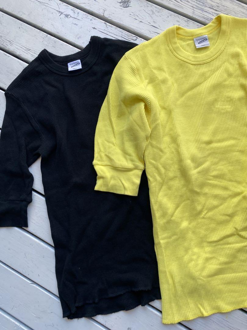 セール即決1円　新品 2枚セット サーマル ワッフルZi-COCK WEST／ジーコックウェスト_画像1