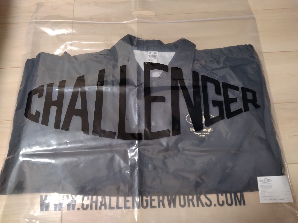 美品 CHALLENGER / チャレンジャー/ OVAL EAGLE COACH JACKET / オーバル イーグル こ コーチジャケット ブラック Lサイズ_画像7