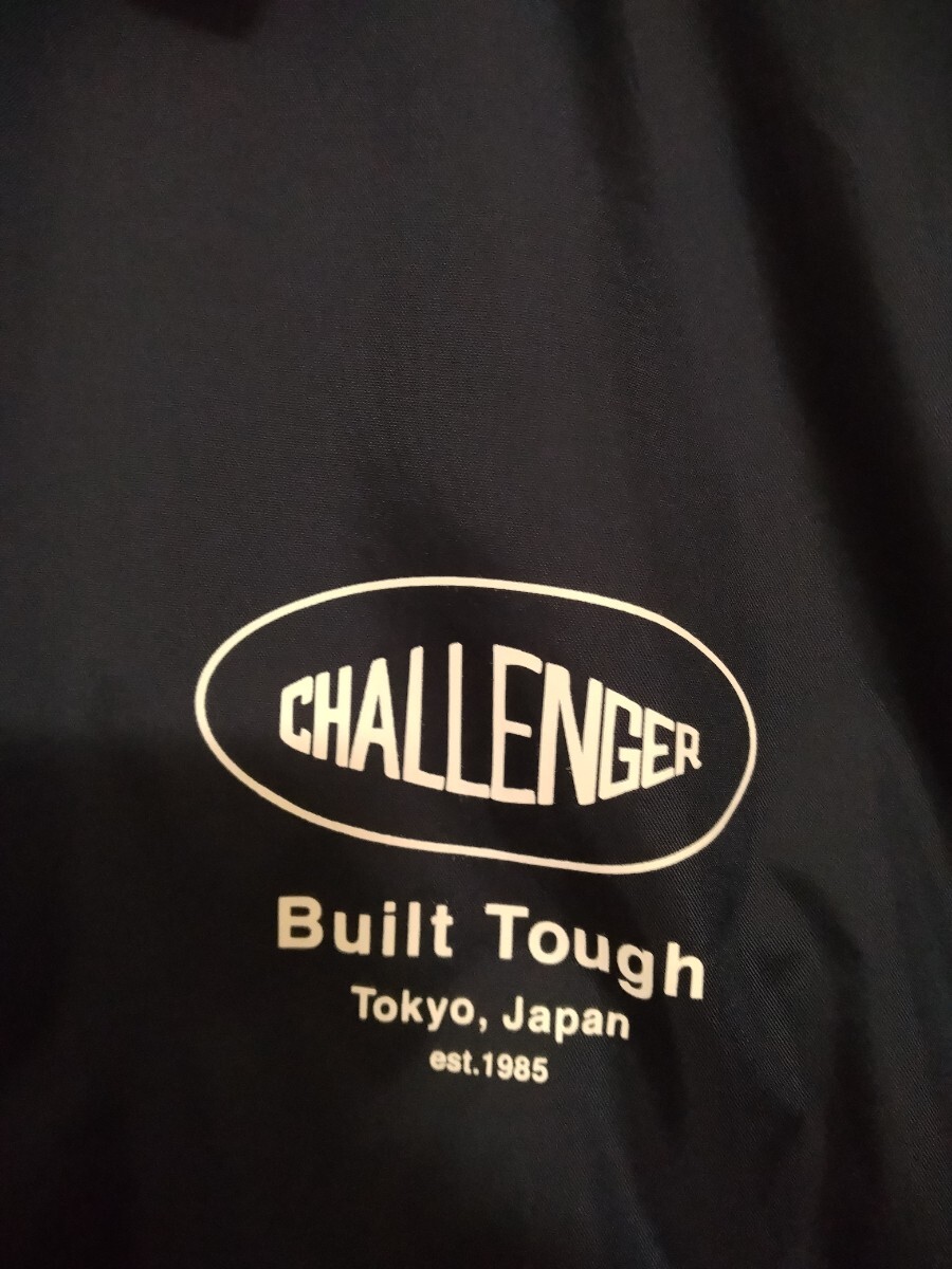 美品 CHALLENGER / チャレンジャー/ OVAL EAGLE COACH JACKET / オーバル イーグル こ コーチジャケット ブラック Lサイズ_画像4
