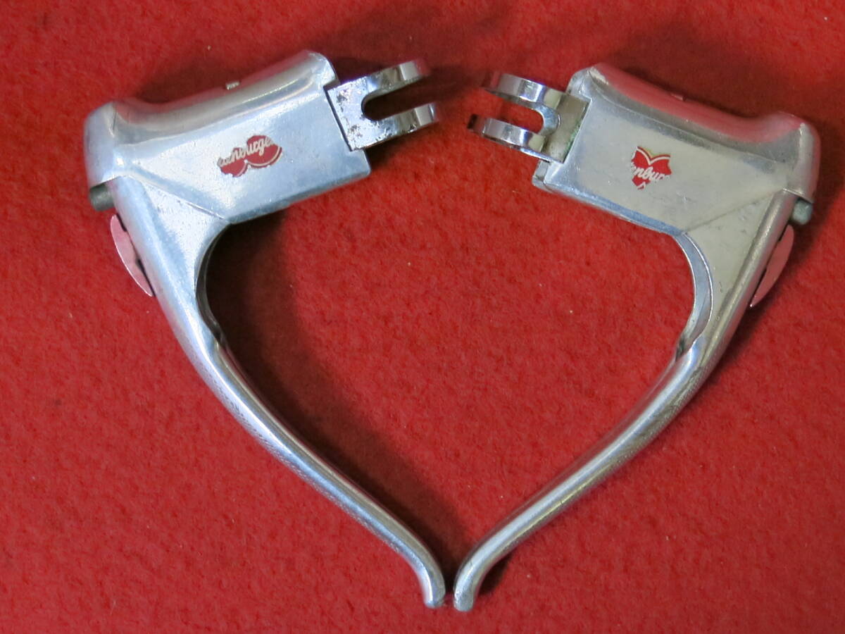 BL-09039/13844/ドイツ製アルテンバーガー Altenburger 赤ボタン ブレーキレバー中古_画像3