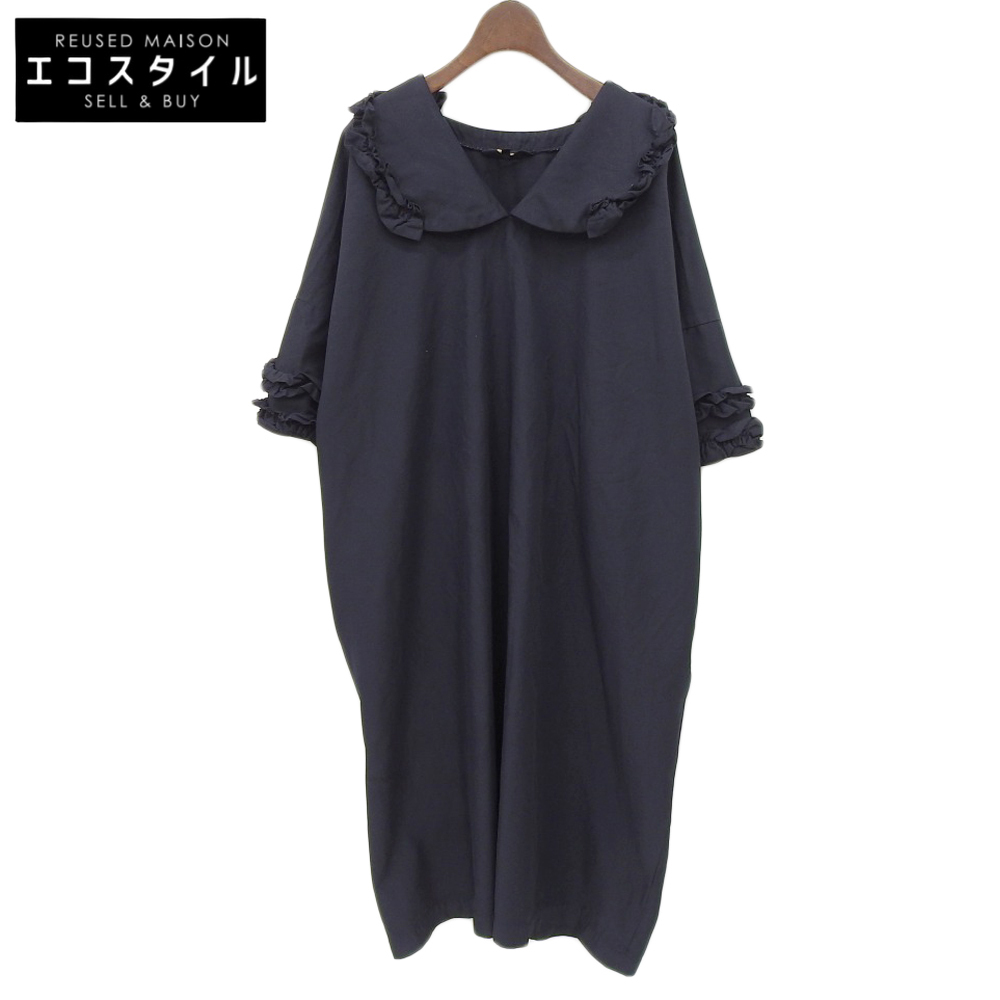 COMME desGARCONS COMME desGARCONS コムデギャルソンコムデギャルソン（コムコム） フリルカラー SS プルオーバーワンピース RR-O020 16年_画像1