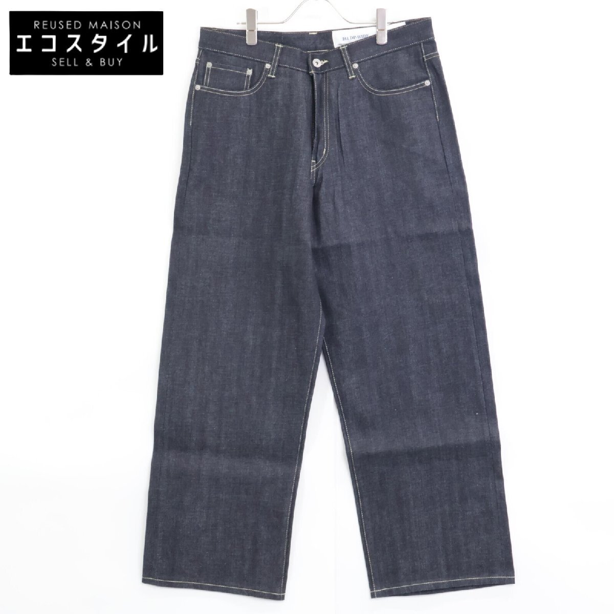 NEIGHBORHOOD ネイバーフッド 24SS 241XBNH-PTM01 インディゴ RIGID DENIM DP WIDE PANT インディゴ M ボトムス コットン メンズ 中古_画像1