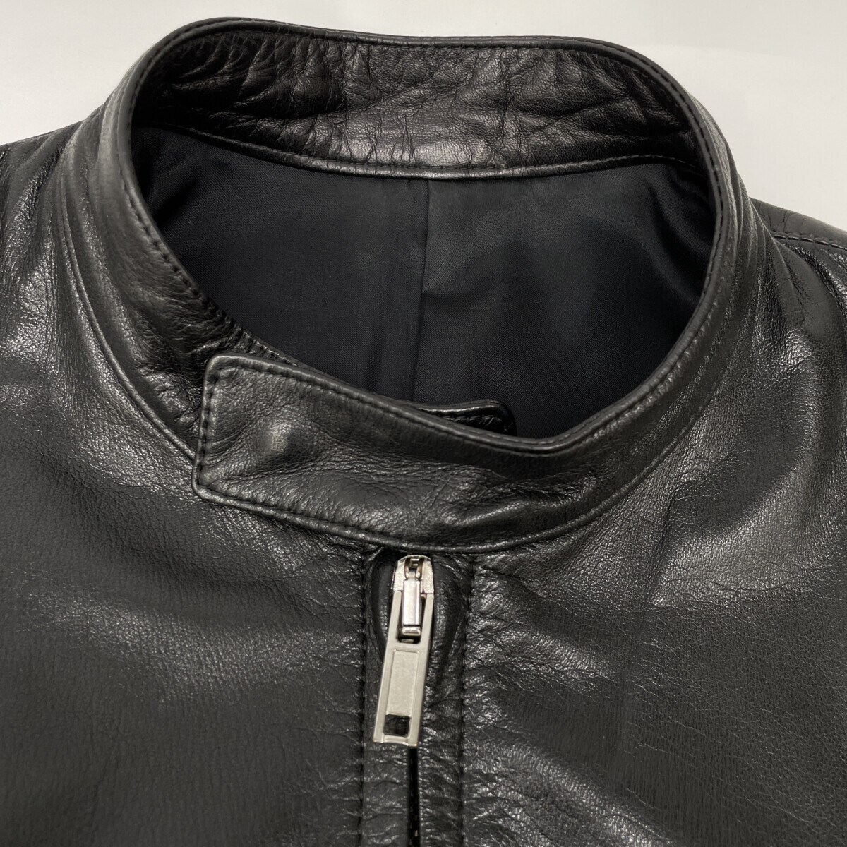 LITHIUM HOMME リチウムオム LH28-0194 レザーライダースジャケット ブラック 42 ジャケット レザー メンズ 中古_画像9