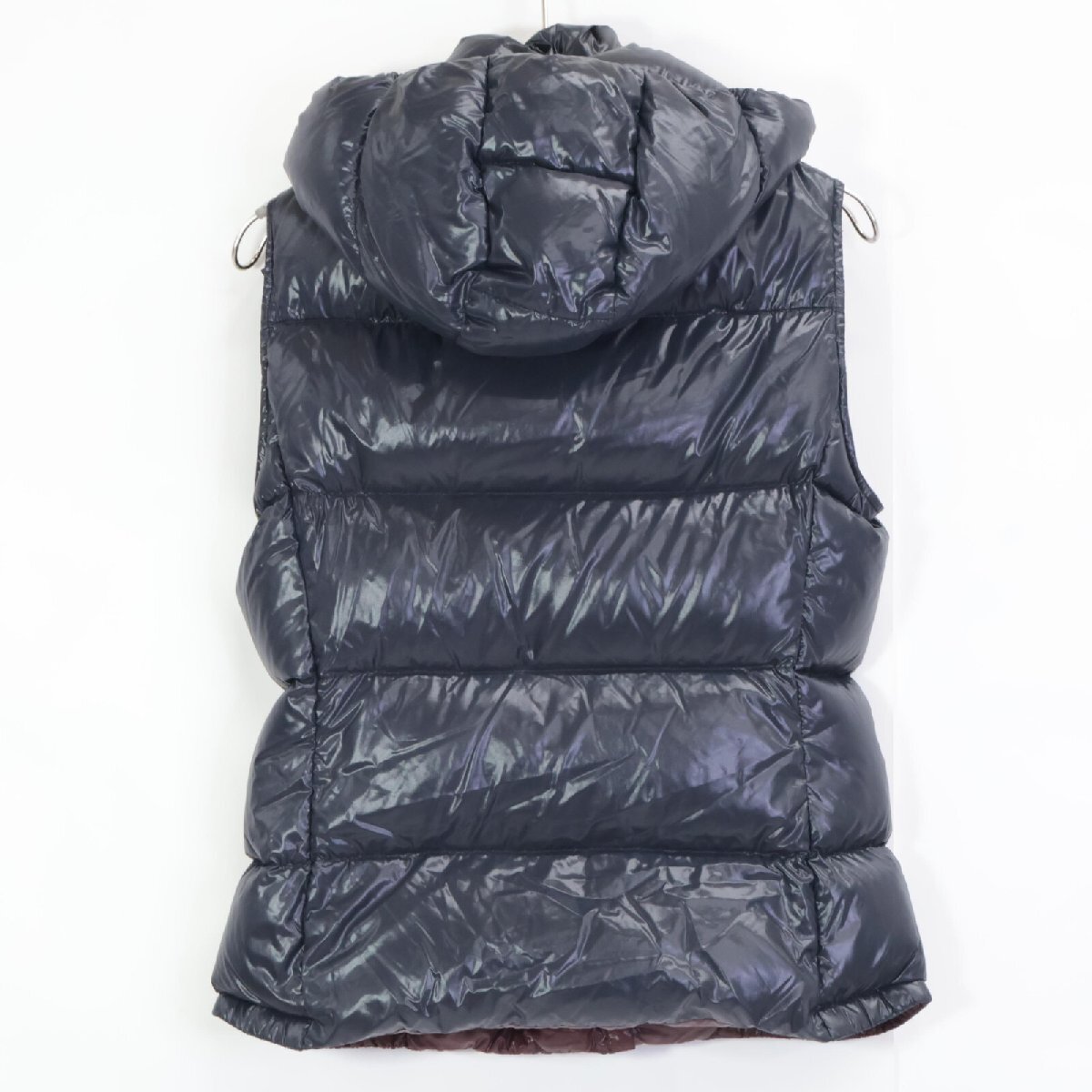 MONCLER モンクレール GALENE GILET ダウンベスト ジャケット 2 ネイビー レディース_画像3