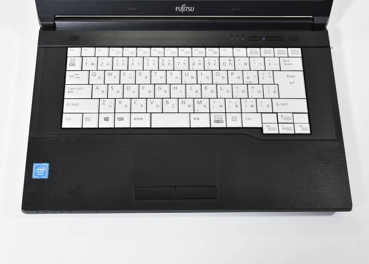 FUJITSU LIFEBOOK A576/P / Celeron 3855U/メモリ8G/ SSD 128G/15.6インチ/DVD/Windows 10 /中古ノートパソコン_画像3