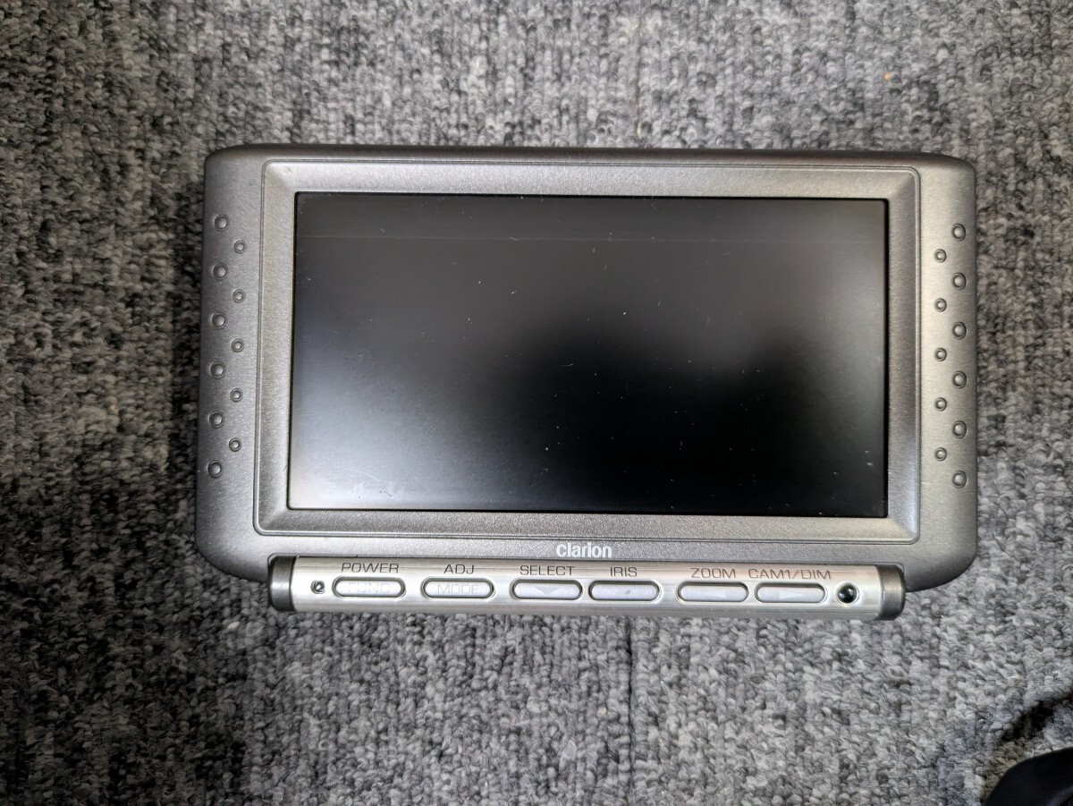 送料無料　clarion クラリオン バックモニター CJ-981J CJ-981 バックカメラ用　モニターのみ 取説あり　検CJ-980　A03_画像1