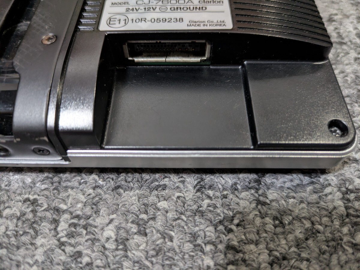 送料無料 クラリオン Clarion CJ-7600A バックモニター　動作確認　モニターのみ　A10_画像4