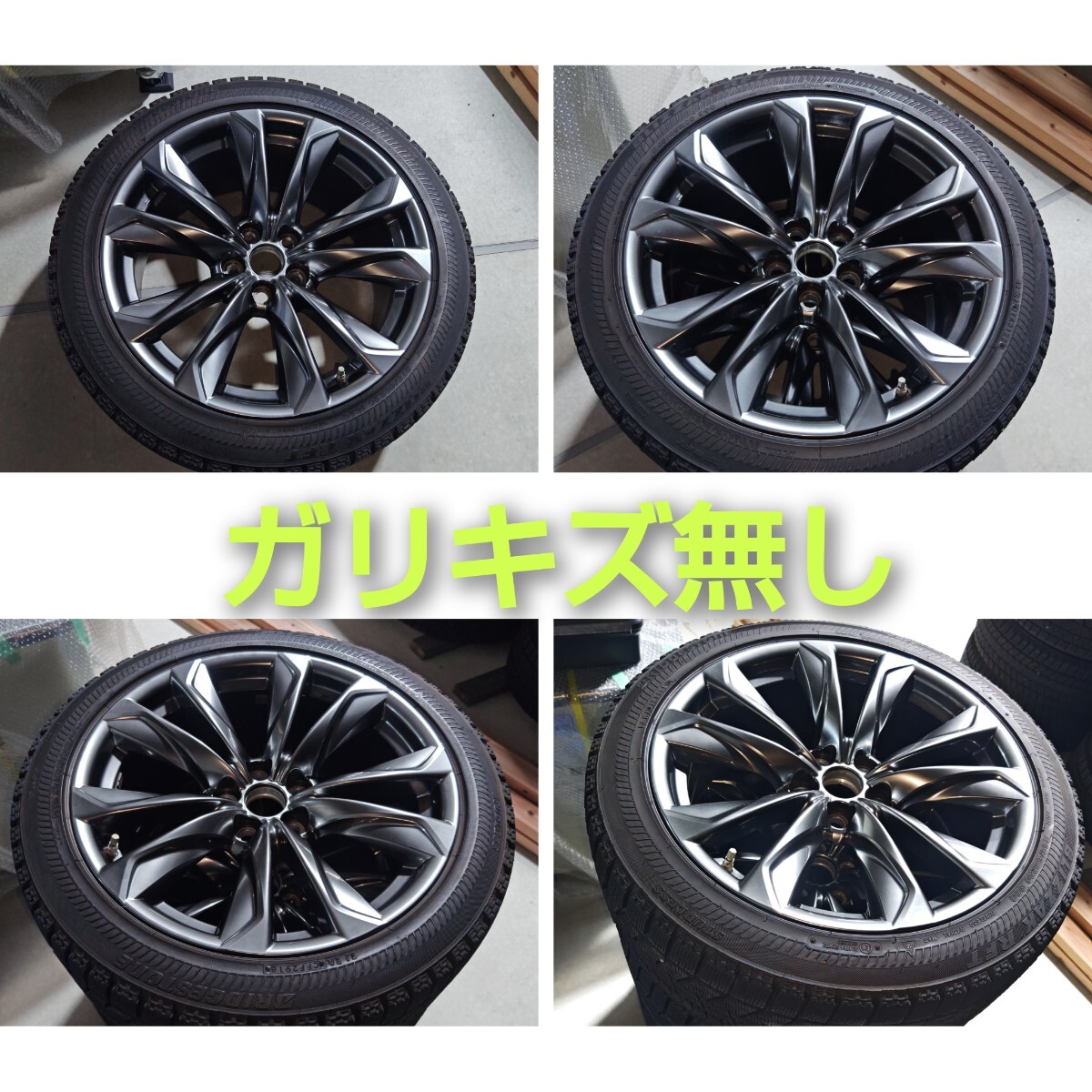  Lexus LS500 LS оригинальный высокий блеск 20 -дюймовые колесные диски зимние шины Blizzak Run-flat 245/45R20 275/40R20 прекрасный товар ①794