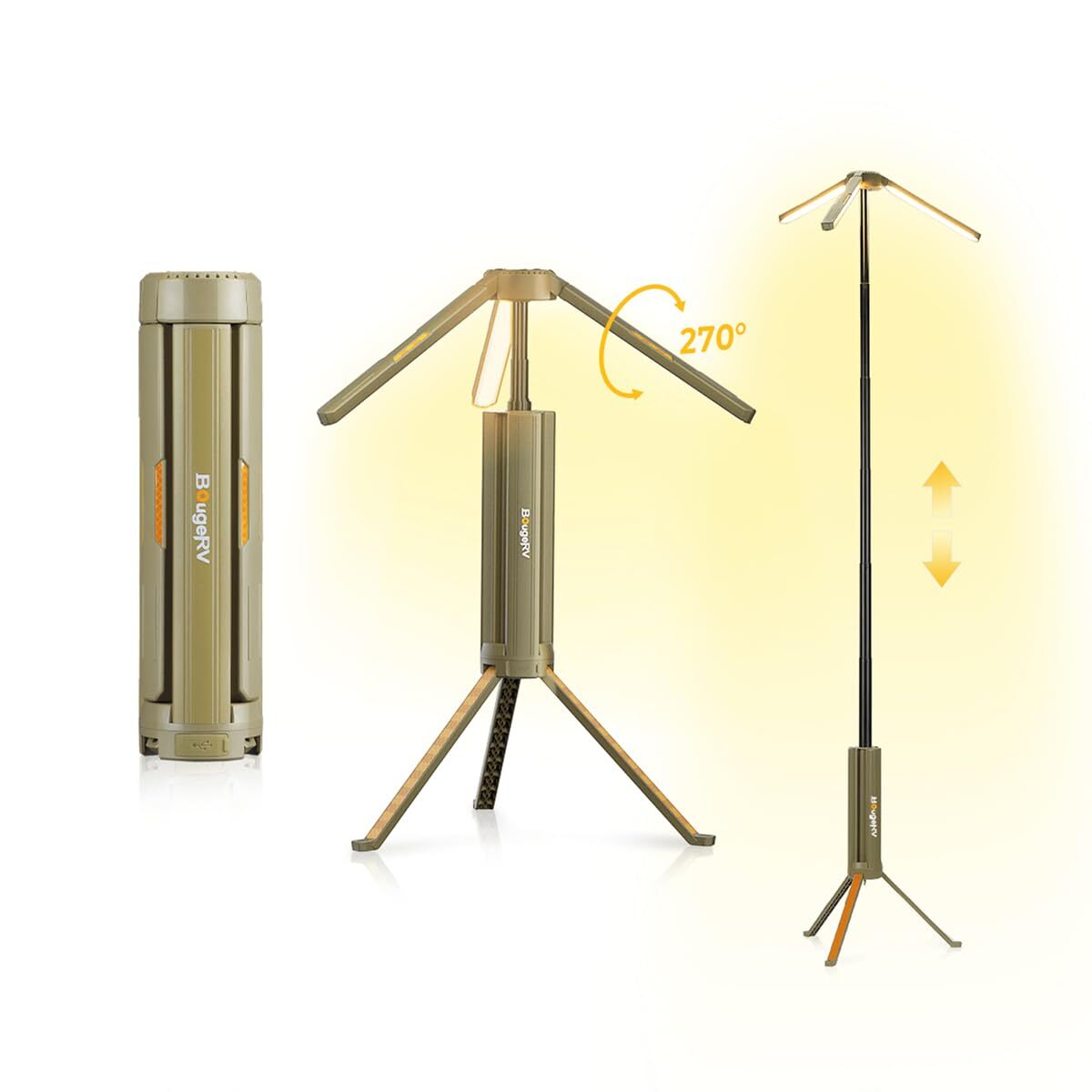 充電式 投光器 照明方向調(diào)節(jié) 折りたたみ可能 15600mAH大容量バッテリー內(nèi)蔵 スタンド付き ledランタン 自立可能 高さ調(diào)