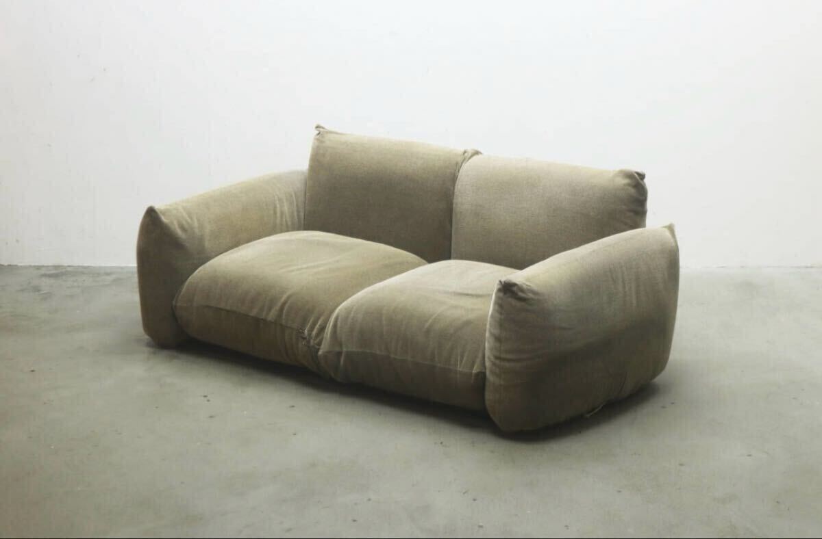 ◆arflex アルフレックス MARENCO マレンコ 2P セパレート ソファ イタリア モダン/カッシーナモルテーニB&Bヴィンテージ/PFT24144_画像4