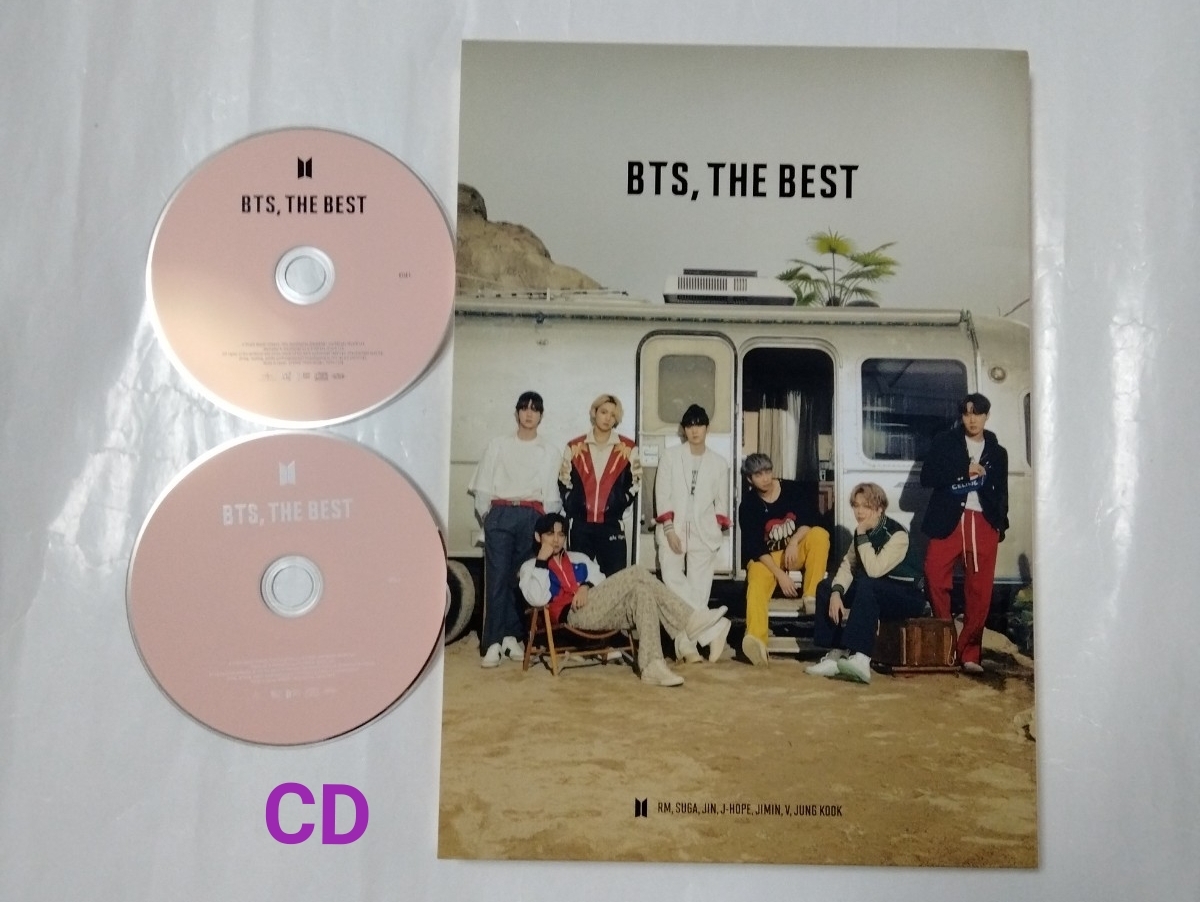 送料込み BTS 2CD ベストアルバム ☆BTS, THE BEST☆ 23曲 FC限定盤 FC盤 防弾少年団 バンタン FANCLUB K-POP_画像1