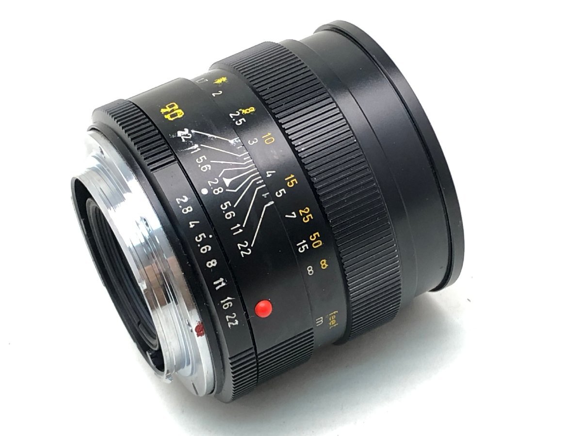 Leica Leitz ELMARIT-R 1:2.8/90 E55 ライカ レンズ ジャンク 中古【UW100194】●_画像6