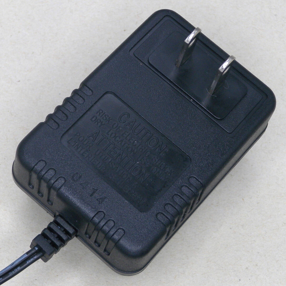 送料無料 PROSPEC プロスペック ACアダプター TEAD-41-061000J センターマイナス 6V 1000mA 1A ピン無し 5.5mm 2.1mm / 長沼商事 TECHNICS_画像2