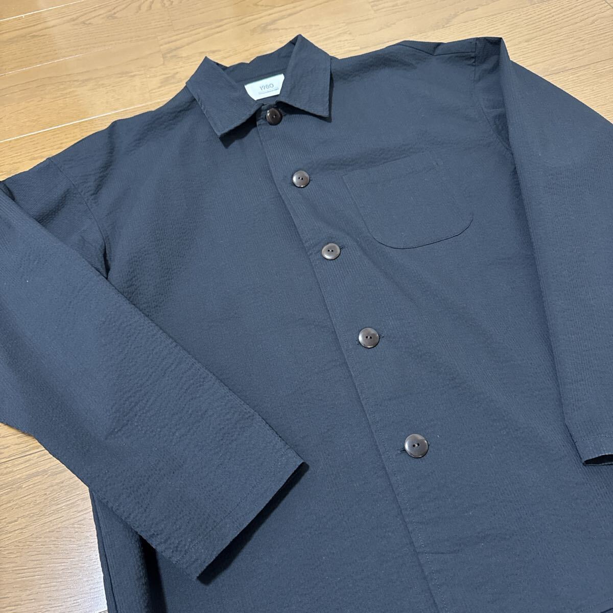 19so 24/7 Surf Shirts & 24/7 Surf Pants セットアップ ジャケット　シャツ　パンツ　黒　ブラック　レア　M_画像5