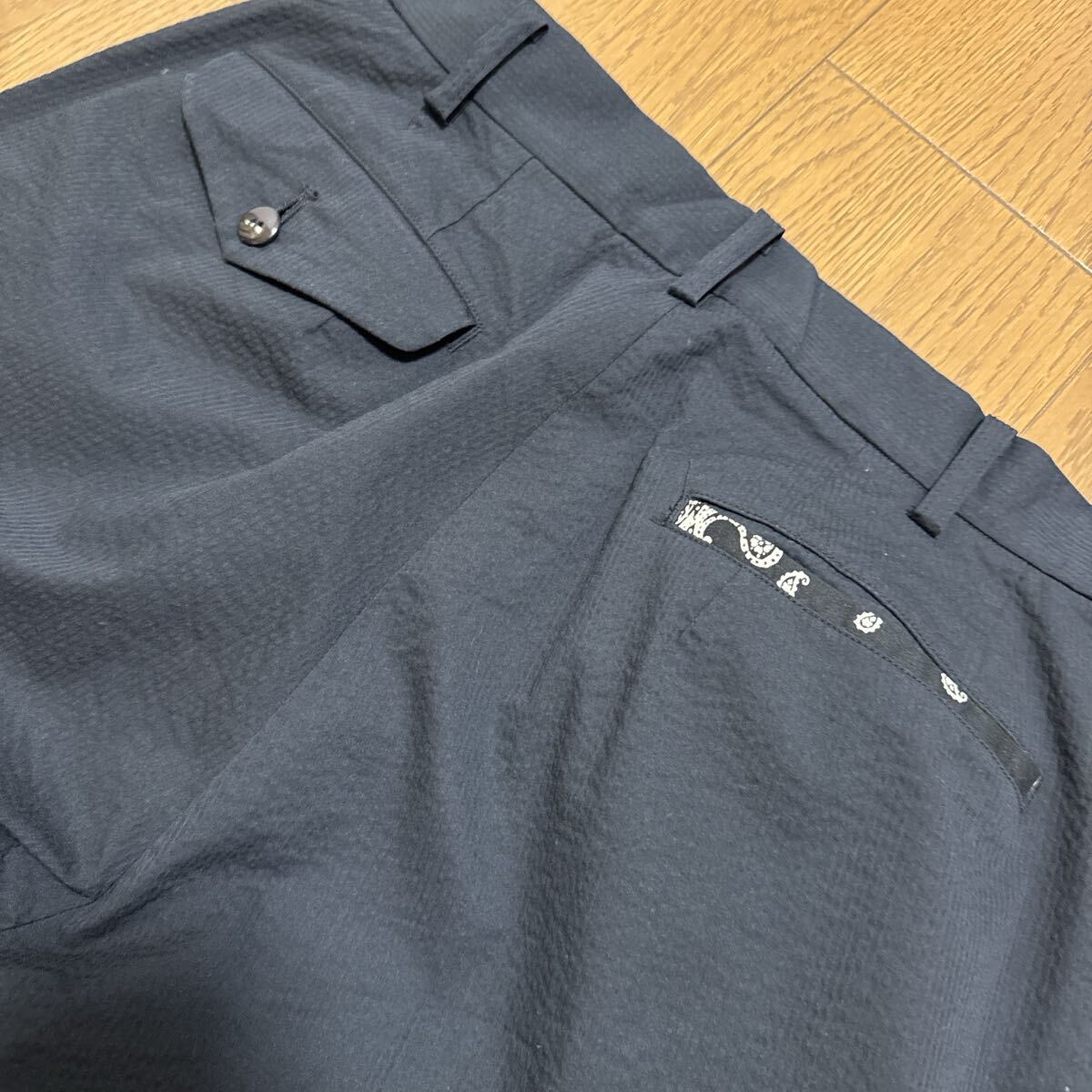 19so 24/7 Surf Shirts & 24/7 Surf Pants セットアップ ジャケット　シャツ　パンツ　黒　ブラック　レア　M_画像7
