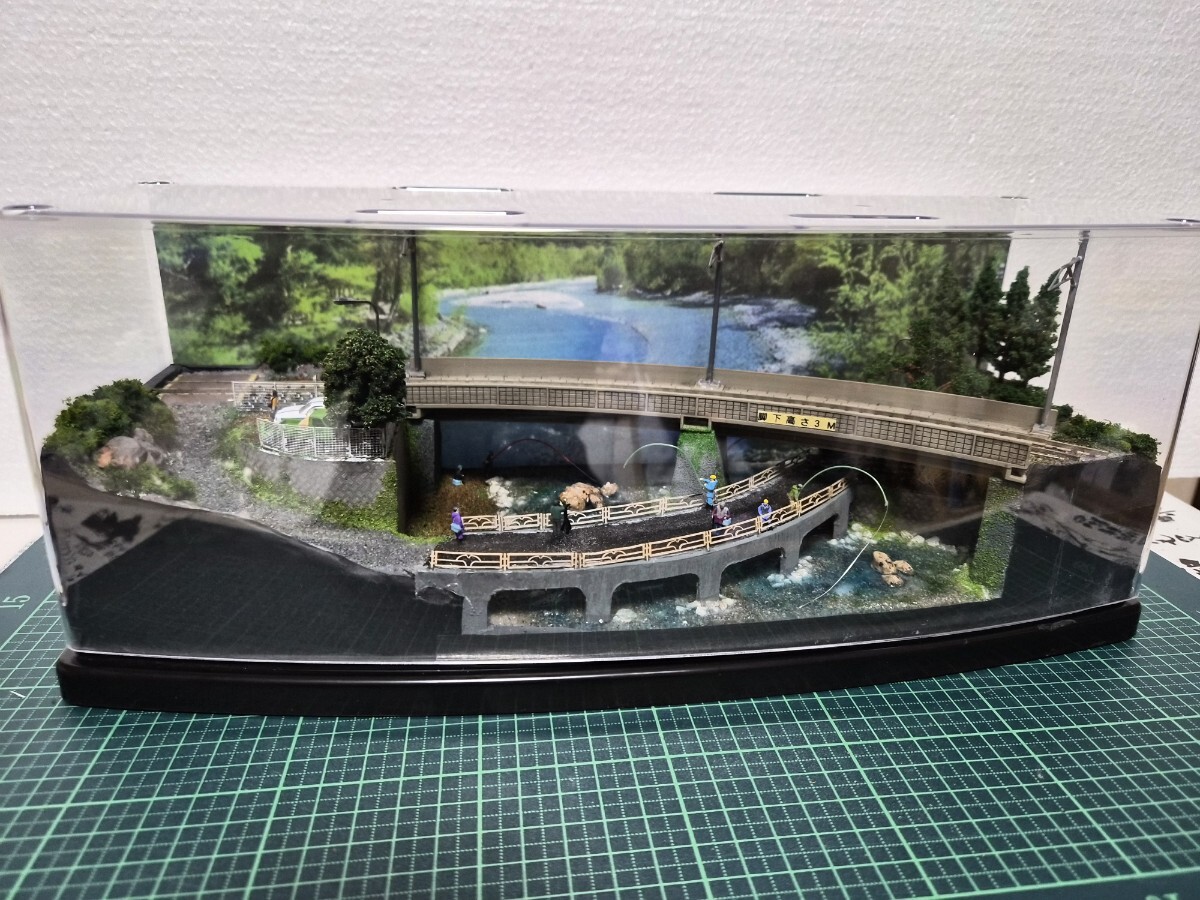 鉄道模型 ジオラマ 車両展示台_画像1