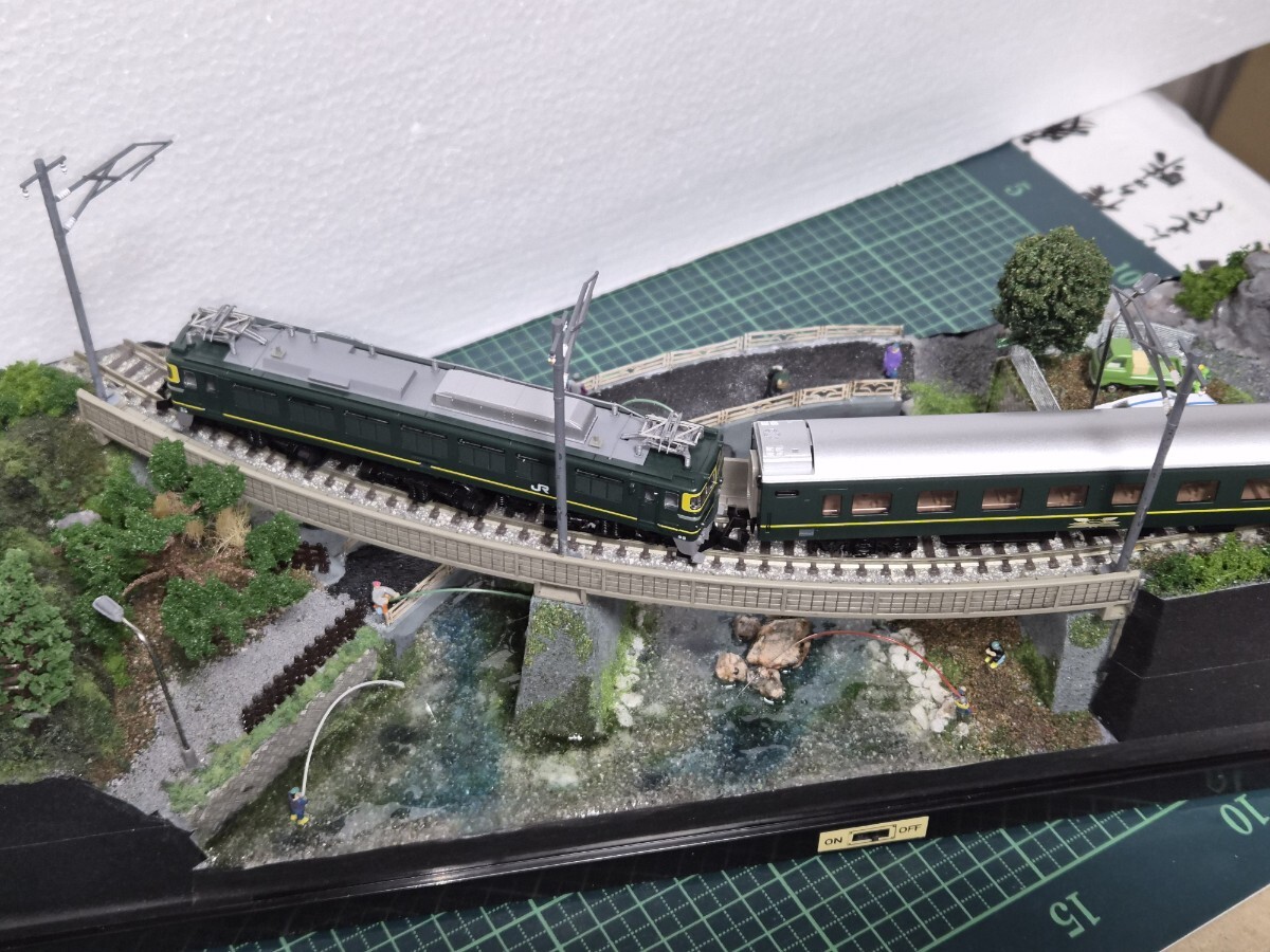鉄道模型 ジオラマ 車両展示台_画像7